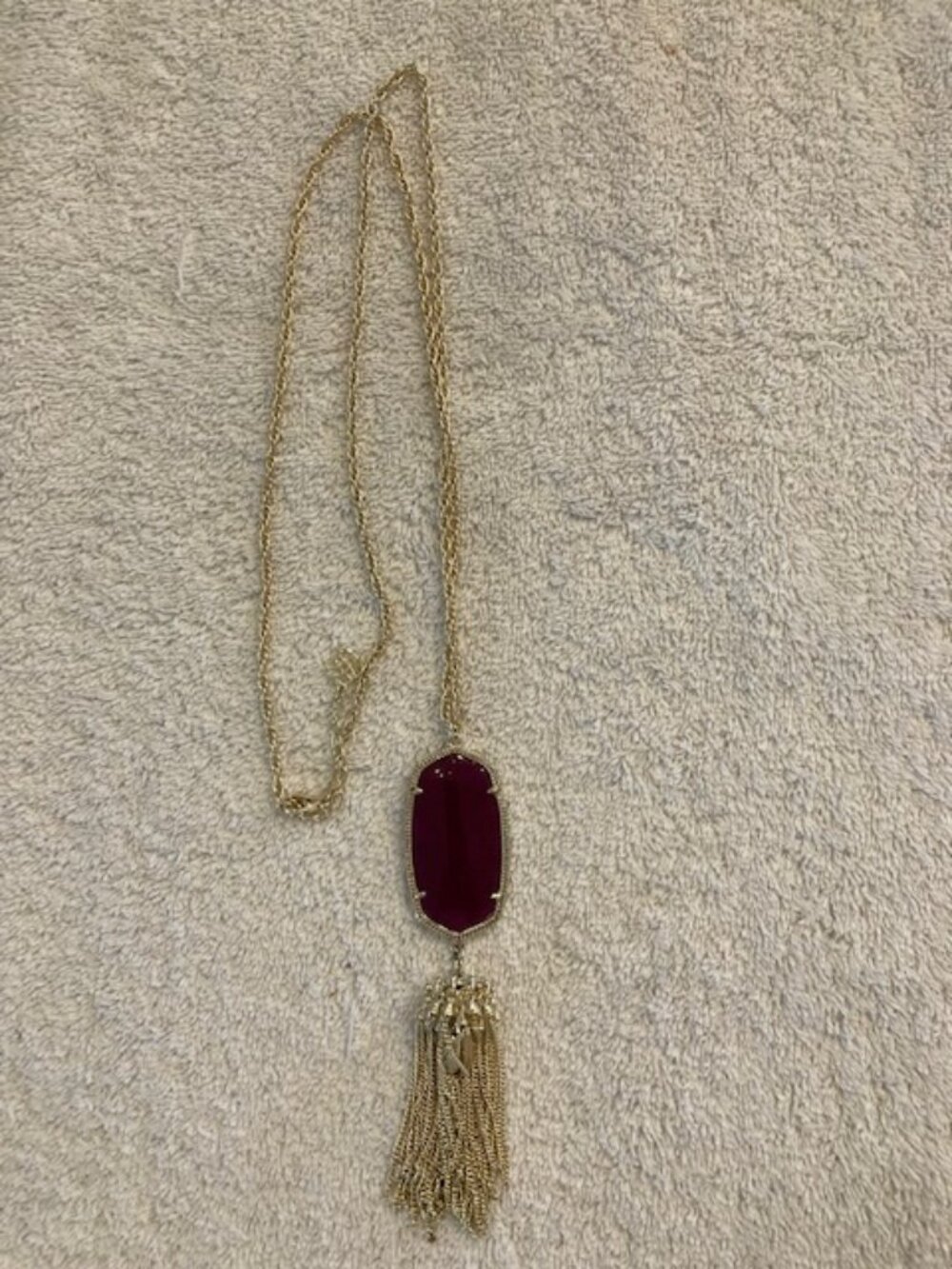 Kendra Scott Pendant Necklace 30-inch with Tassle